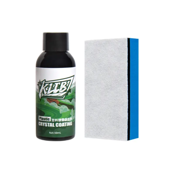 Засіб для відновлення пластикових деталей (комплект) KLCB Plastic Crystal Coating 50ml  KA-K006 фото
