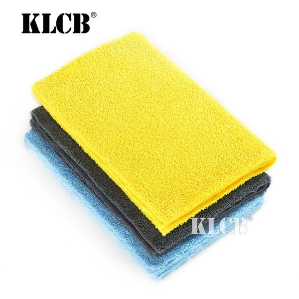 Высококачественная микрофибра для авто желтая KLCB Towel yellow 40*60см KA-G005 фото