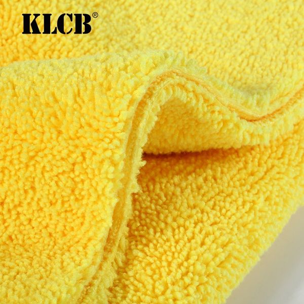 Высококачественная микрофибра для авто желтая KLCB Towel yellow 40*60см KA-G005 фото