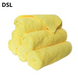 Рушник двосторонній жовтий 380GSM 40*40см  DSL003Y фото 12