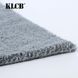 Микрофибровое полотенце двухстороннее серое KLCB Towel gray 40*60см KA-G003 фото 3