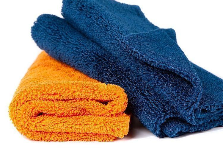 Набор салфеток из ультрамягкой микрофибры Ewocar Ultrasoft Microfiber Cloths Pack 40*40см, 400 gsm USM2 фото