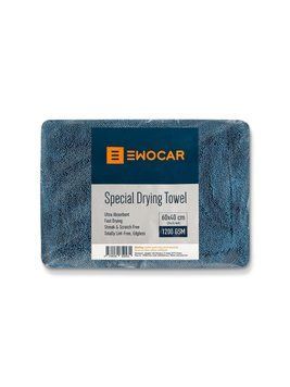 Микрофибровое полотенце Ewocar Special Drying Towel &ndash; Dark Grey 60x40 1200 gsm TLT4060 фото