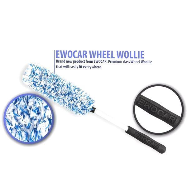 Щітка для миття дисків Ewocar Wheel Woolie 45 см MWB фото