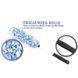Щітка для миття дисків Ewocar Wheel Woolie 45 см MWB фото 2
