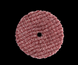 Круг полірувальний стрижений бордовий Wool Cutting Pad 125mm WCP-125 фото 1