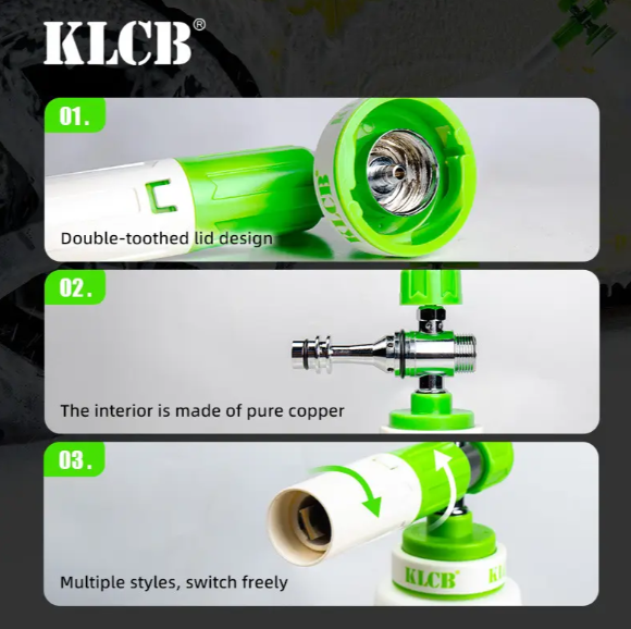 Пінник високого тиску зелений KLCB Turbo PA CK-149 фото