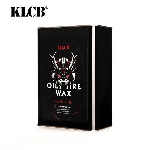 Чернитель резины, силикон для шин 1л Oily tire wax KLCB KA-F017-1 фото